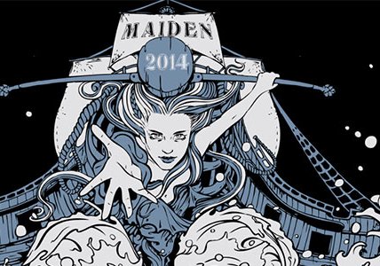 Siren Branding Maiden Voyage Anniversary Ale 2014