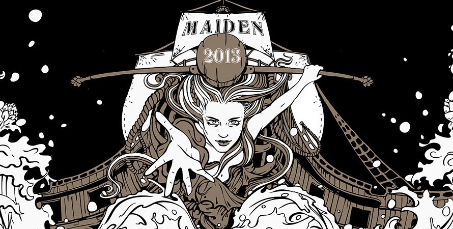 Siren Branding Maiden Voyage Anniversary Ale 2013